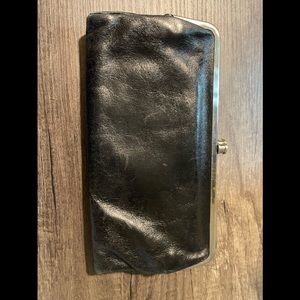 HOBO leather clutch